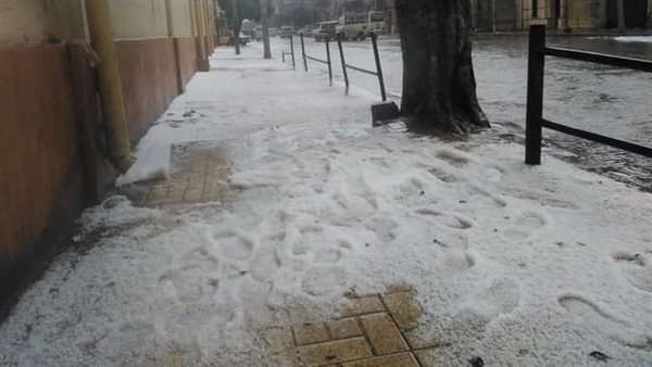 موجة الأمطار الثلجية