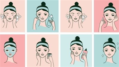  8 خطوات ضمن روتين العناية بالبشرة في الصباح وقبل النوم