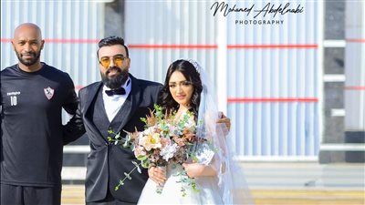 أول عقد قران وسيشن داخل نادي الزمالك بحضور رموز النادي