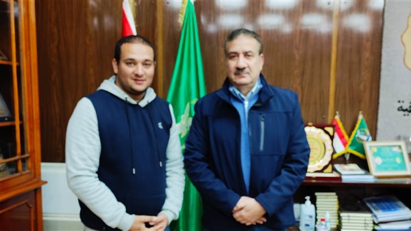 محافظ المنوفية ومراسل