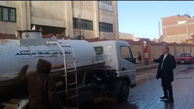 رفع مياه الأمطار من الشوارع والقرى بمحافظ كفر الشيخ | صور