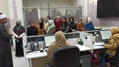 الأزهر للفتوى يستقبل الفوج الثامن عشر لبرلمان الشباب من البحيرة │ صور