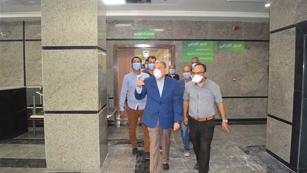 محافظ المنيا يتفقد