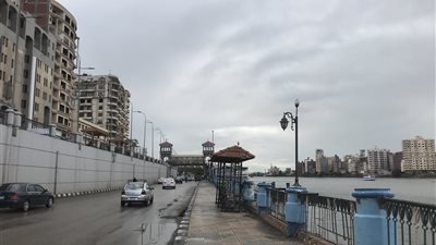 سقوط أمطار خفيفة وانخفاض درجات الحرارة بالدقهلية