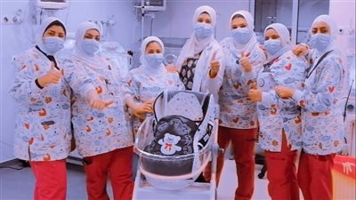 الرعاية الصحية: شفاء الطفلة مريم وخروجها من حضَّانة مستشفى الحياة في بورفؤاد