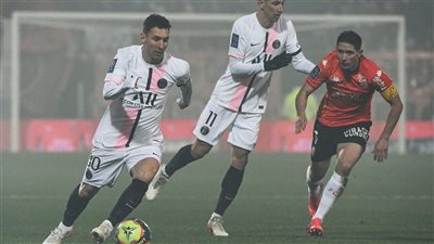 بمشاركة ميسي.. باريس سان جيرمان يتعادل أمام لوريان في الدوري الفرنسي