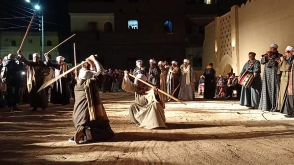 بروفات مهرجان التحطيب