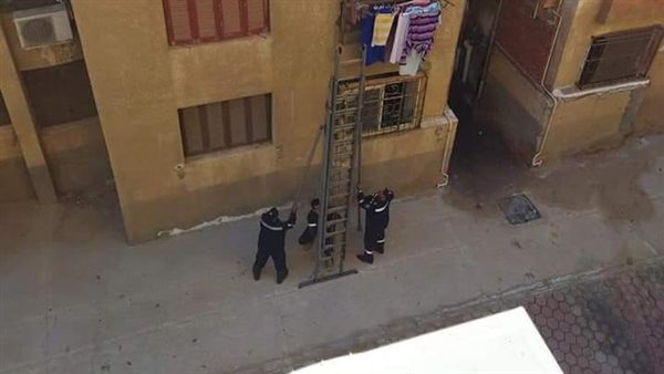  انقاذ قط عالق بالشروق