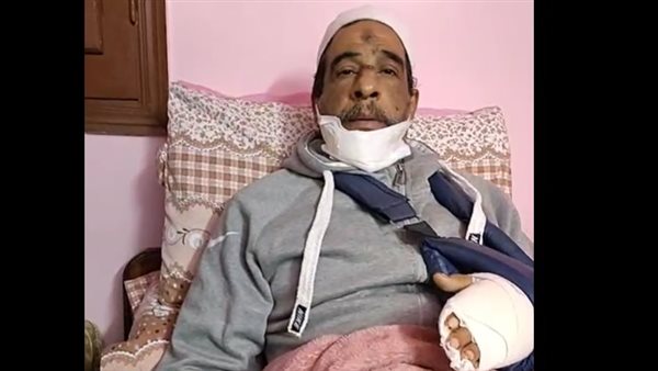 المؤذن المتعرض للضرب