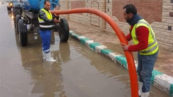 كسح مياه الأمطار