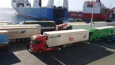 تداول 1512 طن بضائع عامة ومتنوعة عبر موانئ البحر الأحمر