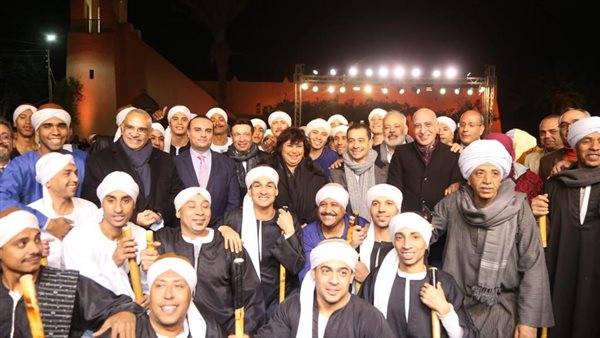 وزيرة الثقافة تشهد