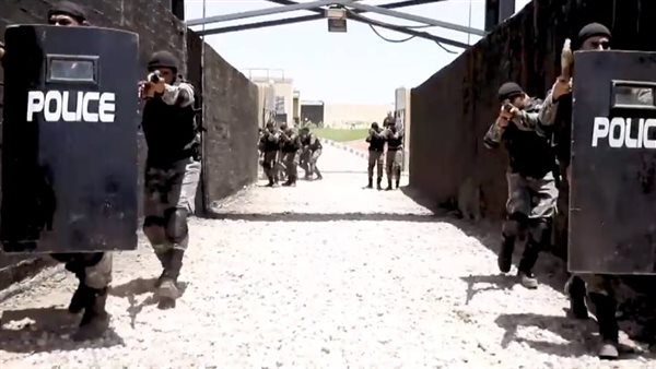 تدريب كلية الشرطة