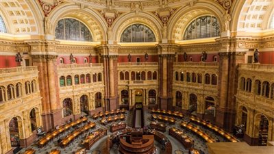 في ذكرى إحراق مكتبة الكونجرس.. تعرف على مجموعة جيفرسون بعدما دمرتها النيران بالكامل