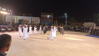 تواصل فعاليات مهرجان التحطيب في الأقصر 