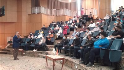 مكافحة العدوى والجودة والموارد البشرية.. محور تدريب طلاب العلاج الطبيعي في 57357  