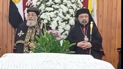 بطريرك الأقباط الكاثوليك يستقبل البابا تواضروس والمهنئين بعيد الميلاد المجيد |بث مباشر
