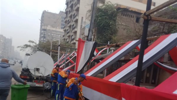 رفع كفاءة الطرق المحيطة