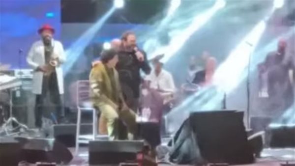 محمد منير وأكرم حسني