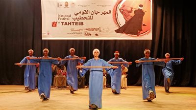 مهرجان التحطيب بالأقصر يقدم التراث القنائي في ثالث أيامه| صور 