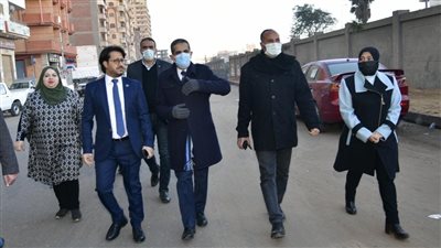 محافظ الغربية يتفقد أعمال الرصف والتطوير في عدد من شوارع المحلة │ صور