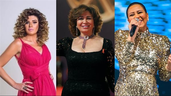 شيرين وإلهام شاهين