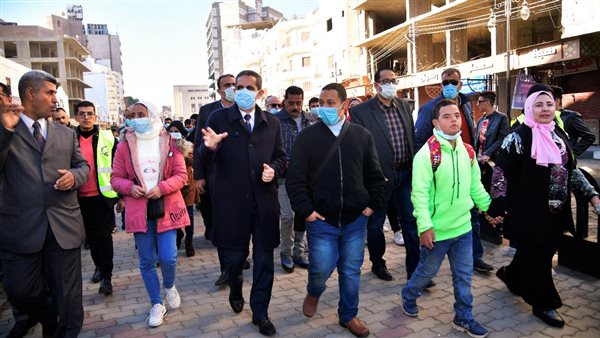 محافظ الغربية يرافق