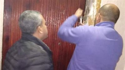 غلق وتشميع سنتر للدروس الخصوصية بحي الأباصيري ببني سويف