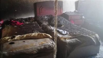 مصرع طفلة بحريق شقة سكنية في شبرا الخيمة 