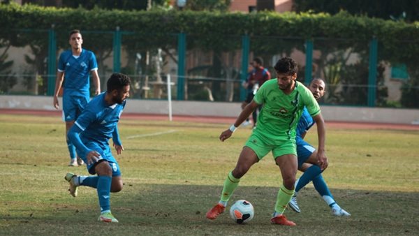 جانب من مباراة المجد