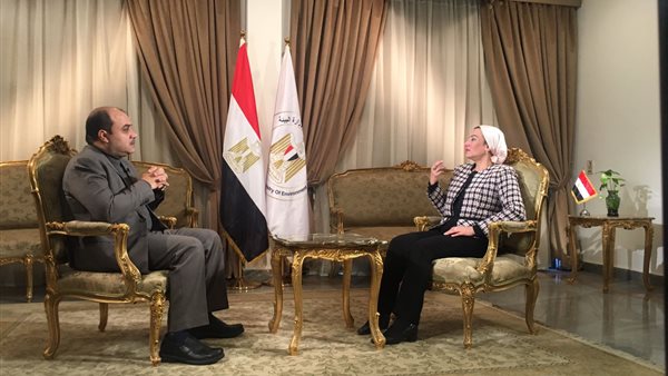 وزيرة البيئة  رفقة