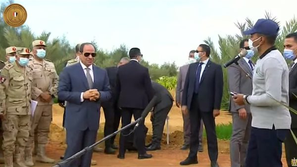 الرئيس السيسي خلال