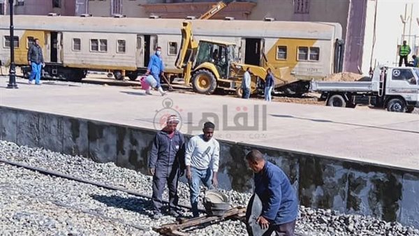 أعمال تطوير محطة