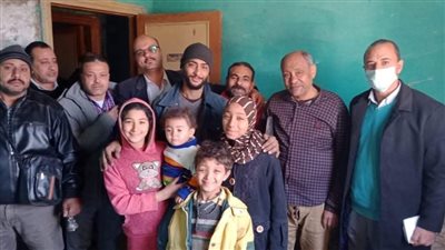 توفير شقة لأسرة بلا مأوى في الإيواء العاجل ببني سويف 