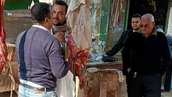 ضبط كمية من اللحوم