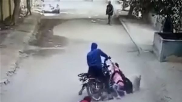 مشهد من الحادث