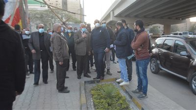 محافظ الجيزة يتفقد نسب تنفيذ الأعمال بمشروع محور الفريق كمال عامر 