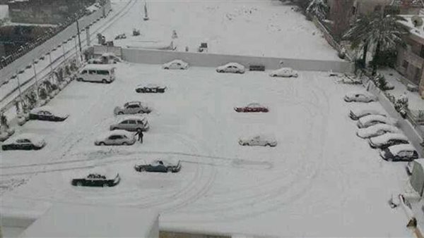 تساقط الثلوج