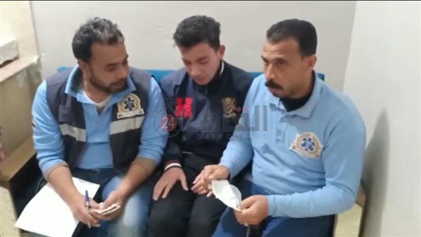 المُسعفين رفقة نجل