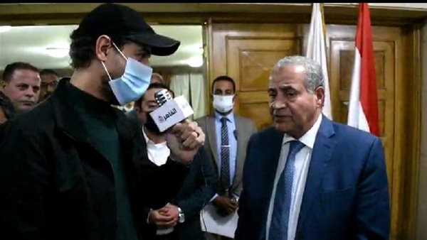 وزيرالتموين في لقاءه