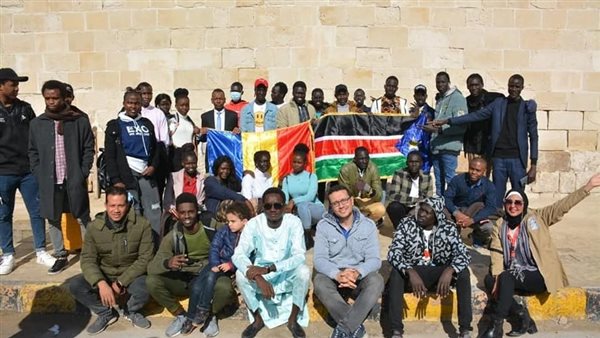 الطلاب الوافدون بجامعة