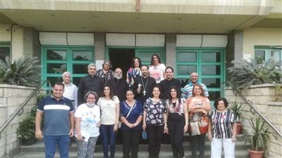 الأنبا باخوم يزور نزلاء سجن أبو زعبل