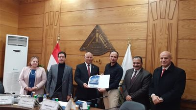 جامعة بنها تكرم فريق عمل نظام حسابي لإدارة الحسابات الخاصة