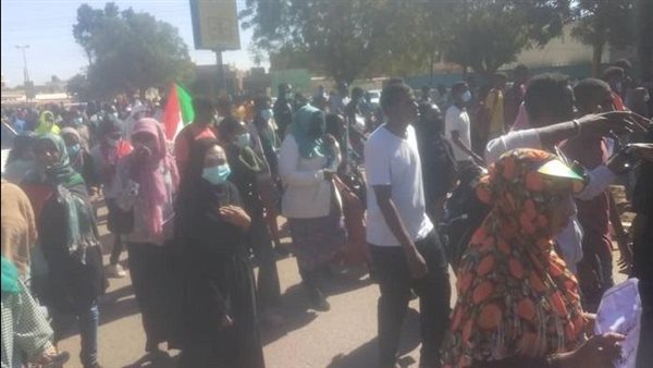جانب من مظاهرات السودان