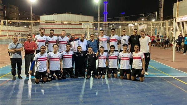 فريق الطائرة بالزمالك