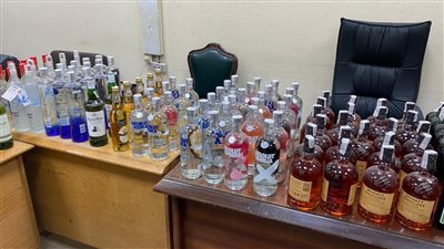 ضبط 191 زجاجة خمور بحصيلة جمركية تفوق 9 ملايين جنيه