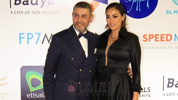 داليا البحيري وزجها