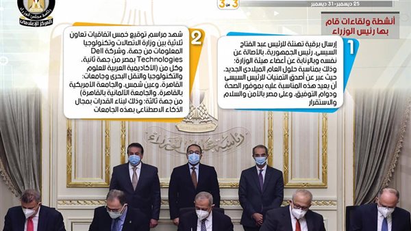  الحصاد الأسبوعي