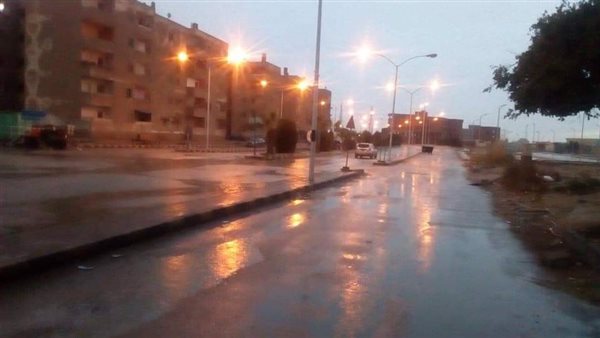 تساقط أمطار بمحافظة