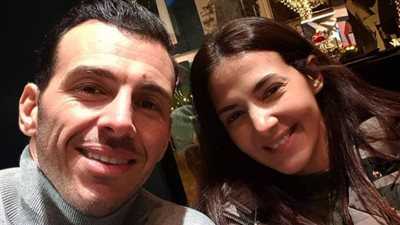 كيف هنأ رامي رضوان زوجته دنيا سمير غانم بعيد ميلادها؟